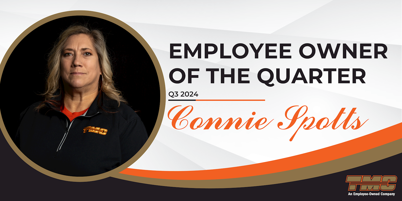 Employee Owner of the Quarter Connie Spotts